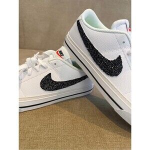Bling Custom Nike Court Legacy Next Nature Women's Sneaker 9.5